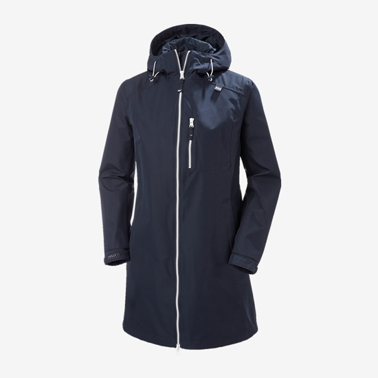 HELLY HANSEN ž plašč 55964 597 LONG BELFAST JACKET navy