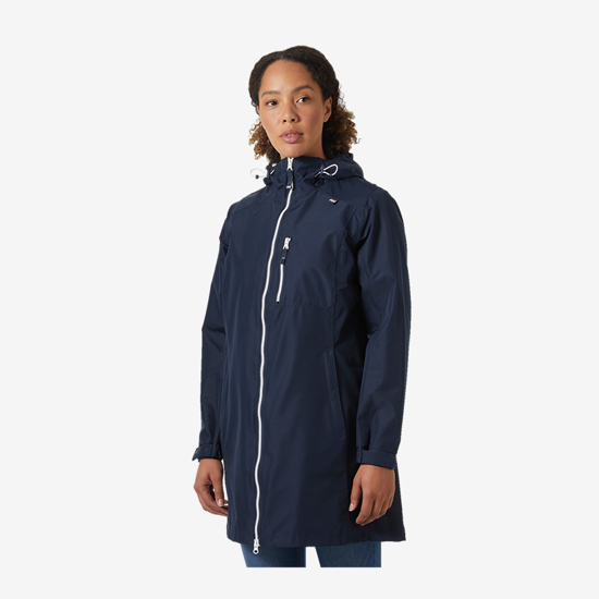 HELLY HANSEN ž plašč 55964 597 LONG BELFAST JACKET navy