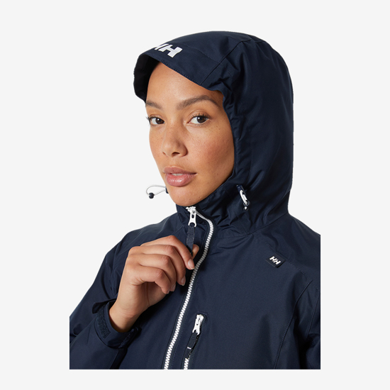 HELLY HANSEN ž plašč 55964 597 LONG BELFAST JACKET navy