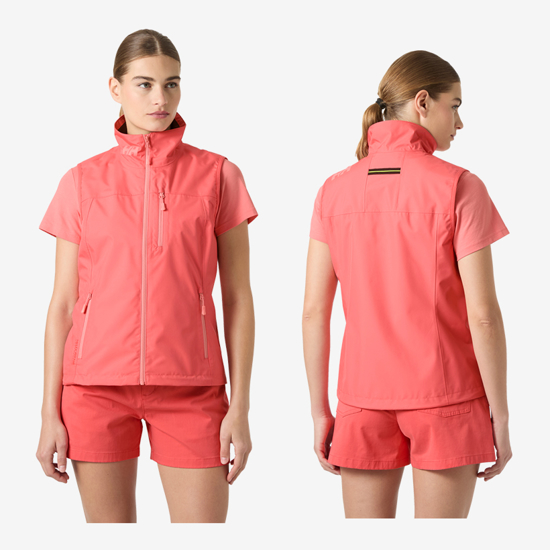 HELLY HANSEN ž brezrokavnik 34451 098 CREW SAILING VEST 2.0 sunset pink