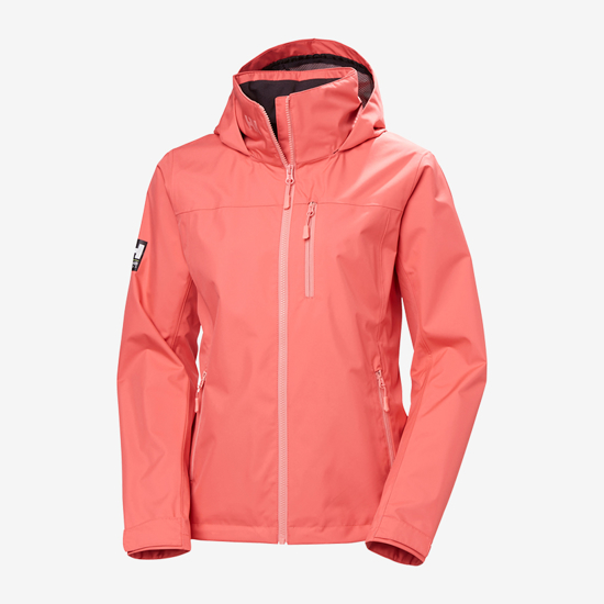 HELLY HANSEN ž jakna 34448 098 CREW HOODED SAILING JACKET 2.0 sunset pink