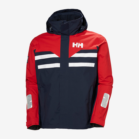 HELLY HANSEN m jadralna jakna 34510 162 QUAYSIDE JACKET navy red