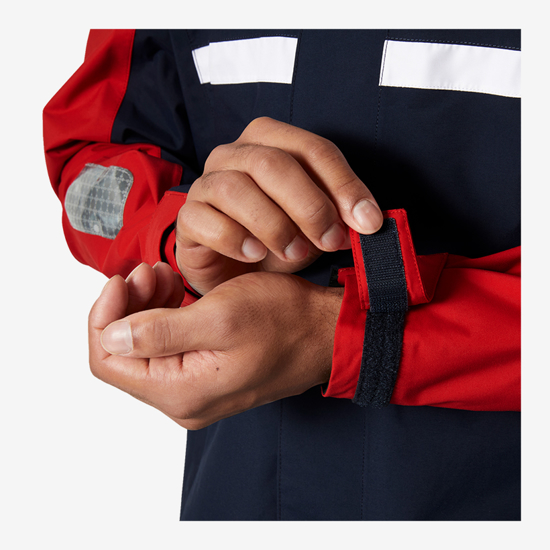 HELLY HANSEN m jadralna jakna 34510 162 QUAYSIDE JACKET navy red