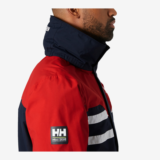 HELLY HANSEN m jadralna jakna 34510 162 QUAYSIDE JACKET navy red