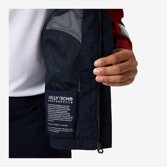 HELLY HANSEN m jadralna jakna 34510 162 QUAYSIDE JACKET navy red