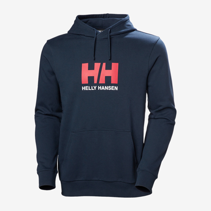 HELLY HANSEN m kapucar 54582 597 LOGO HOODIE dark navy