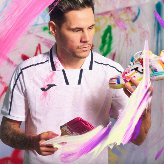 JOMA m nogometni copati TORS2676IN TOP FLEX REBOUND 26 GRAFFITI white