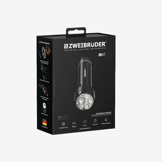 ZWEIBRÜDER svetilka ZB-8408 ZB8T 4000 LM black