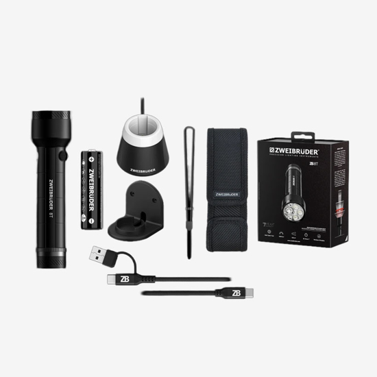 ZWEIBRÜDER svetilka ZB-8408 ZB8T 4000 LM black