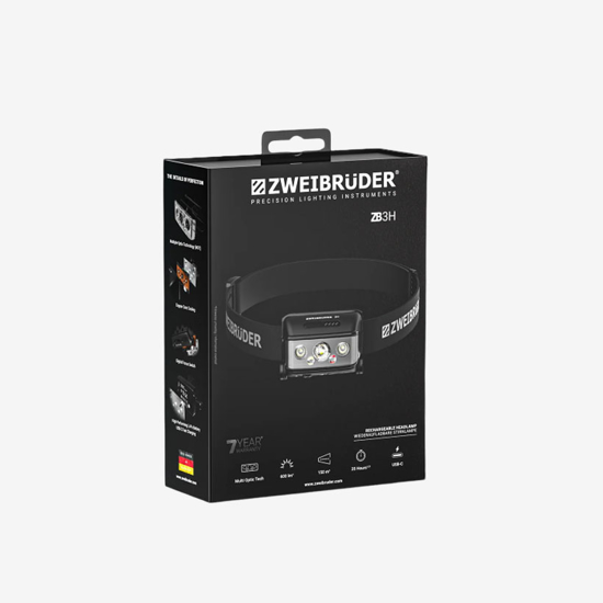 ZWEIBRÜDER svetilka ZB-7403 ZB3H 600 LM black