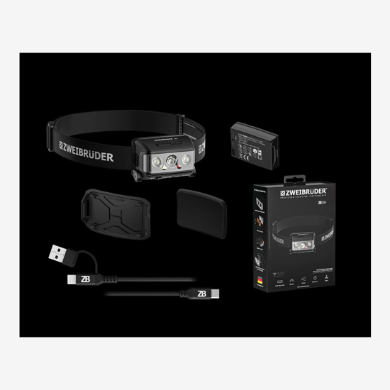 ZWEIBRÜDER svetilka ZB-7403 ZB3H 600 LM black