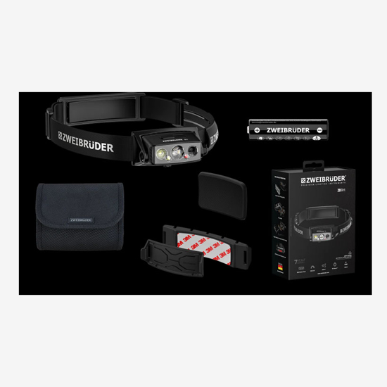 ZWEIBRÜDER svetilka ZB-7409 ZB9H 2000 LM black