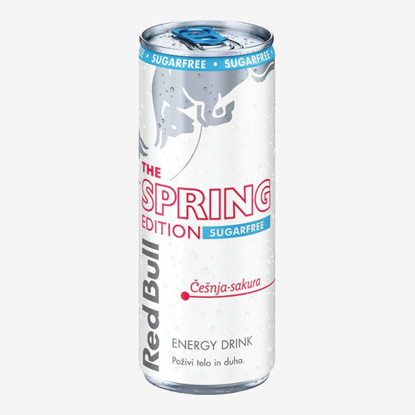 RED BULL energijski napitek ZERO ČEŠNJA 250ML grey