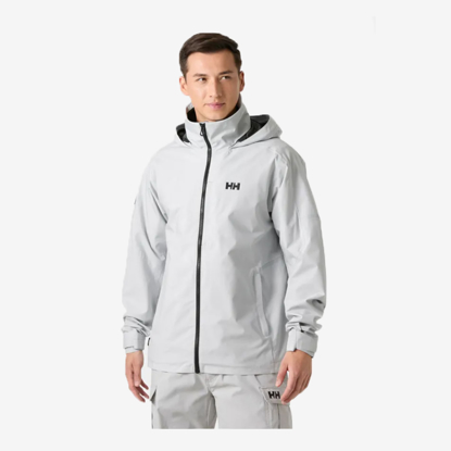 HELLY HANSEN m jakna 34111 853 HP RACING HOODED JACKET 2.0 grey fog