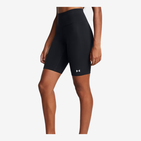 UNDER ARMOUR ž hlače 1388646-001 MOTION BIKE SHORTS black white
