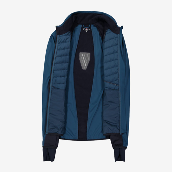 CMP m softshell/brezrokavnik 30A2647 N903 JACKET WITH DETACHABLE SLEEVES petroleum