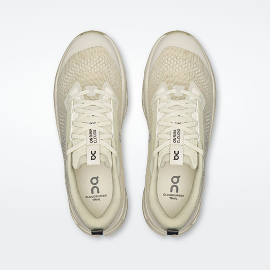 On m trail copati 3MF30224793 CLOUDSURFER TRAIL 2 chalk ghost