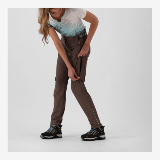 CMP ž hlače 35T6386 Q957 UNLIMITECH TREKKING TROUSERS toffee