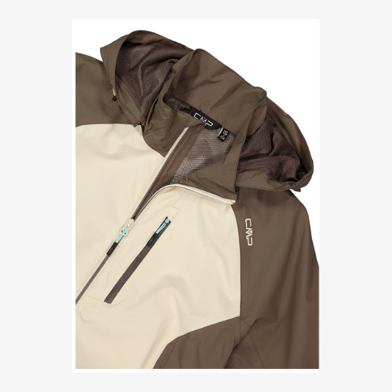 CMP ž jakna 34Z5116 P322 WATERPROOF RIPSTOP JACKET cream