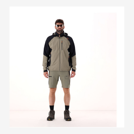 CMP m jakna 34Z5147 P753 WATERPROOF RIPSTOP JACKET corda