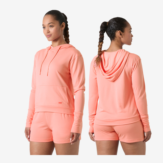 HELLY HANSEN ž kapucar 48530 066 V LIFA TECH LITE HOODIE coral almond