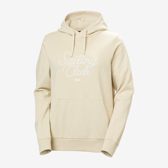 HELLY HANSEN ž kapucar 54522 034 CORE GRAPHIC HOODIE cream