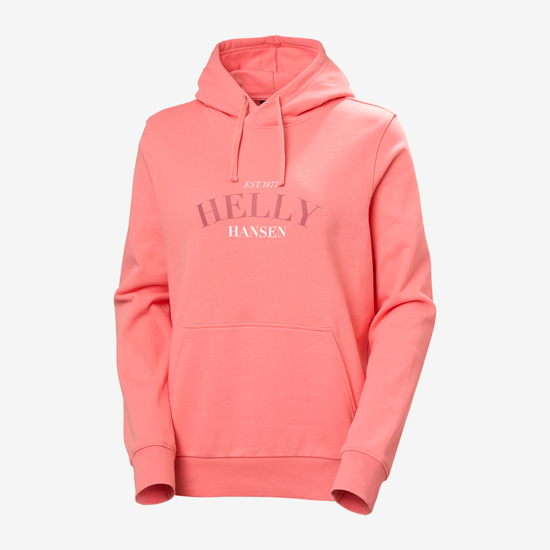 HELLY HANSEN ž kapucar 54522 066 CORE GRAPHIC HOODIE coral almond