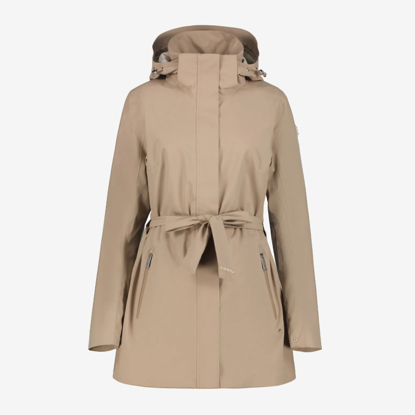 LUHTA ž plašč 9 39479378L 100 ANNONNIEMI dark beige