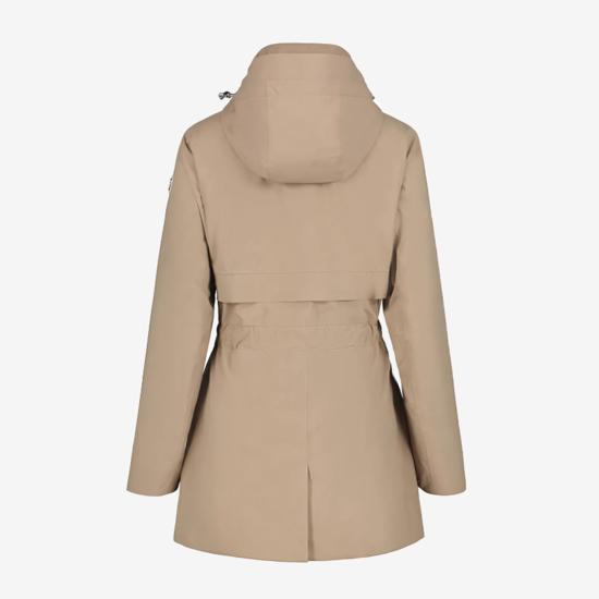 LUHTA ž plašč 9 39479378L 100 ANNONNIEMI dark beige