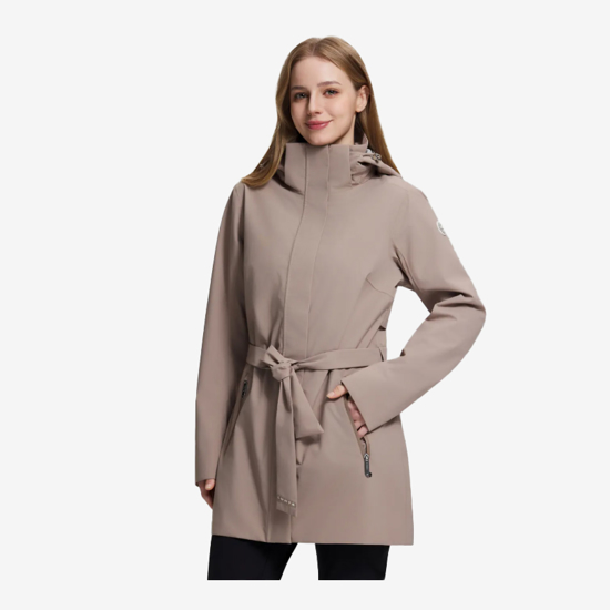 LUHTA ž plašč 9 39479378L 100 ANNONNIEMI dark beige