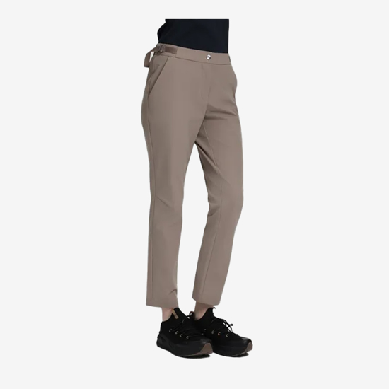 LUHTA ž hlače 9 39701344L 100 AHVENLAMPI dark beige