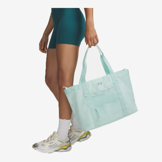UNDER ARMOUR torba 1381907-703 ESSENTIALS TOTE BAG refresh mint enamel blue