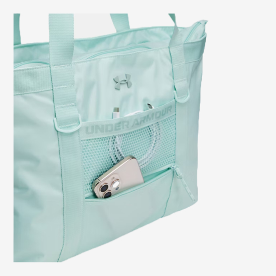 UNDER ARMOUR torba 1381907-703 ESSENTIALS TOTE BAG refresh mint enamel blue