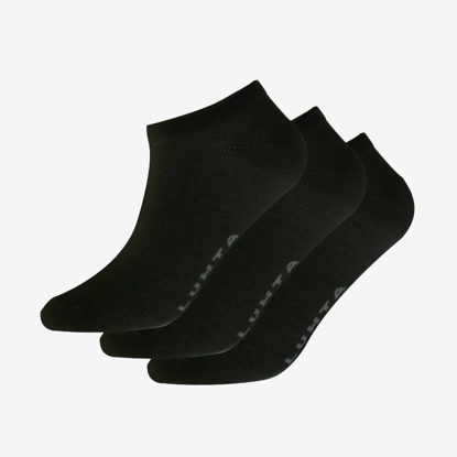 LUHTA nogavice 9 39673500L 990 NERKOO black