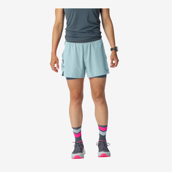 DYNAFIT ž hlače 71644 3181 ALPINE PRO 2/1 SHORTS cloud blue