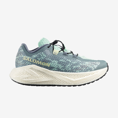 SALOMON ž tekaški copati 491757 AERO GLIDE 4 GRVL stormy weather/lichen