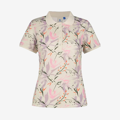 LUHTA ž polo majica 9 39321388L 022 ALAJOKI beige flower