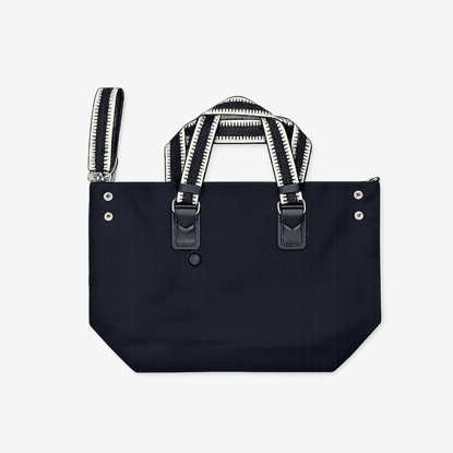 LUHTA torbica 9 39917000L 990 OJAVAINEN black