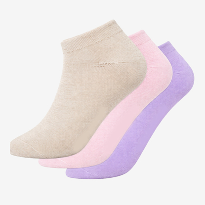 LUHTA nogavice 9 39673500L 720 NERKOO beige pink purple