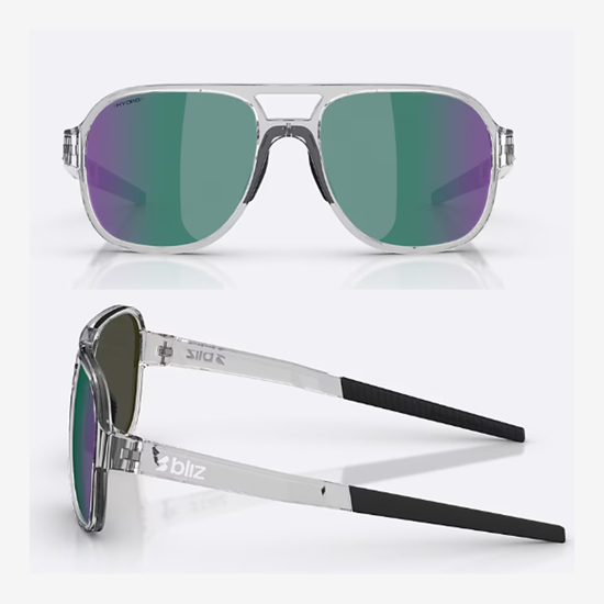 BLIZ sončna očala OZB7024 05 P006 crystal black green w green