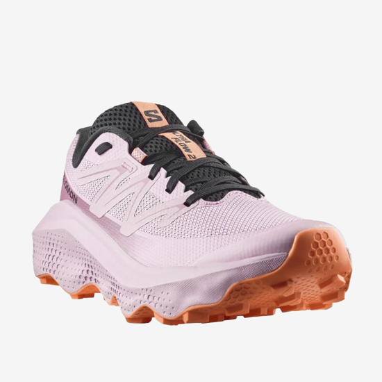 SALOMON ž trail copati 492283 ULTRA FLOW 2 dawn pink/black/nectarine