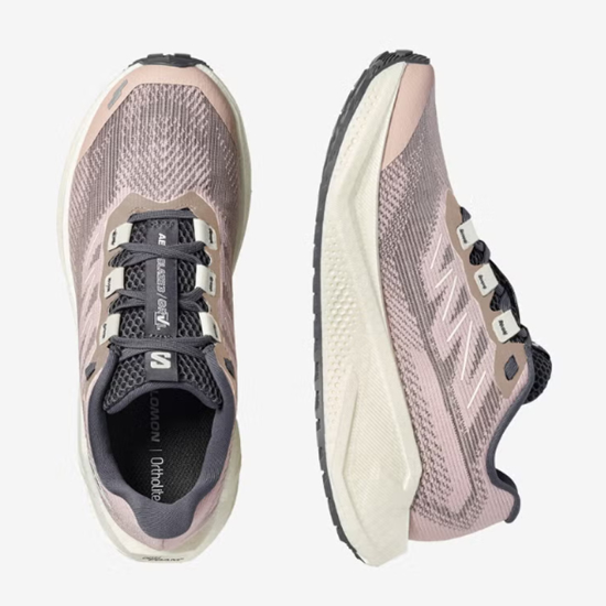 SALOMON ž trail copati 492180 AERO BLAZE 3 GRVL shadow gray/vanilla ice