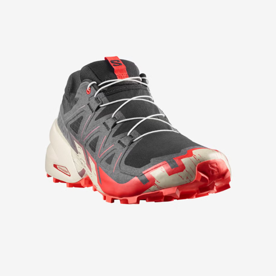 SALOMON m trail copati 492251 SPEEDCROSS 6 black/fiery red