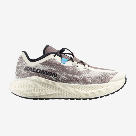 SALOMON m tekaški copati 491749 AERO GLIDE 4 GRVL vanilla ice/black