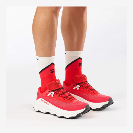 SALOMON m trail copati 492213 ULTRA GLIDE fiery red