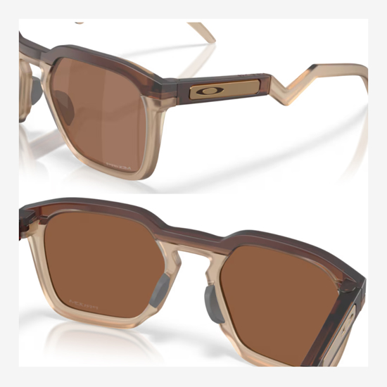 OAKLEY sončna očala 9533-03 HSTN SQ Matte Rootbeer Prizm Tungsten
