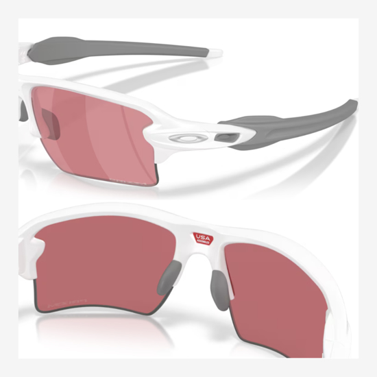 OAKLEY športna očala 9188-K4 FLAK 2.0 XL Matte White Prizm Dark Golf
