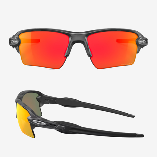 OAKLEY športna očala 9188-8659 FLAK 2.0 XL Black Camo Prizm Ruby