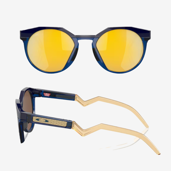 OAKLEY sončna očala 9242-11 HSTN Navy Transparent Blue Prizm 24k Polarized