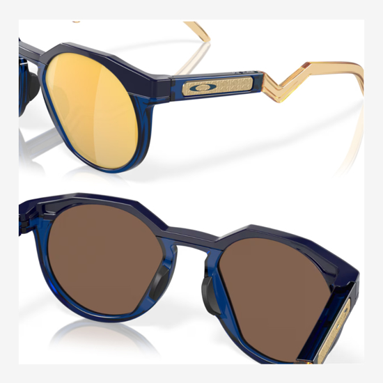 OAKLEY sončna očala 9242-11 HSTN Navy Transparent Blue Prizm 24k Polarized